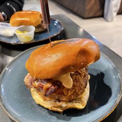 Hangover Burger - Fish avocado burger