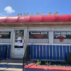 Front entrance traditional diner