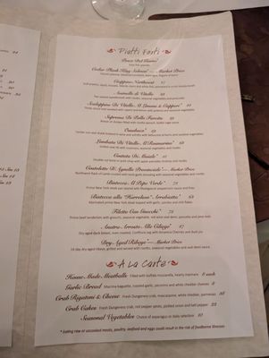 Menu photo 4 Carmine's Bellevue, WA