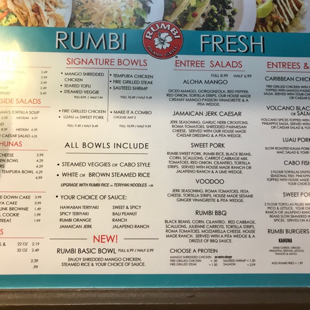 Menu Menu