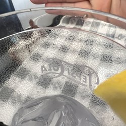 Matty's Restaurant - Mold or black specs in the cup; I was able to wipe some of the specs off with my finger. Stopped drinking the water.