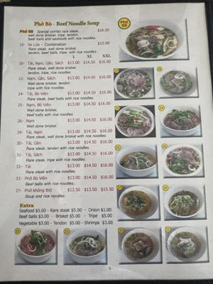 Menu photo 2 Pho 90 Fresno, CA