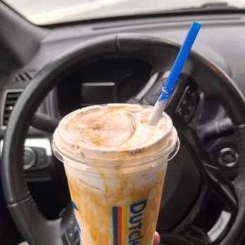 Dutch Bros Coffee - iced golden eagle with cold foam and sugar sprinks - Coffee & Tea Near Me - League City, Texas Dutch Bros Coffee - iced golden eagle with cold foam and sugar sprinks - Coffee & Tea Near Me - League City, Texas