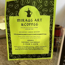 Flyer with updated hours