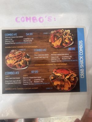 Menu photo 1 The Crab Shack Cypress, CA Menu photo 1 The Crab Shack Cypress, CA