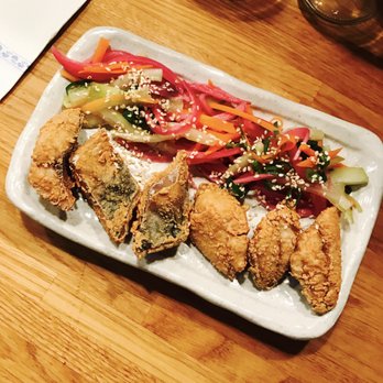 Grasshopper - Verat (Fried Mackerel) - Ramen Near Me - Barcelona, B Grasshopper - Verat (Fried Mackerel) - Ramen Near Me - Barcelona, B