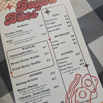 Bayou bites - They do brunch on the weekends with a full bar. - Cajun/Creole Near Me - Gardnerville, Nevada