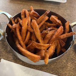 CJ's Last Chance Diner - Sweet potato fries.