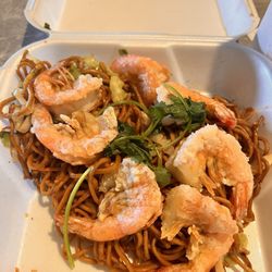 Vietshack - Spicy Shrimp Garlic Noodles (no spice)