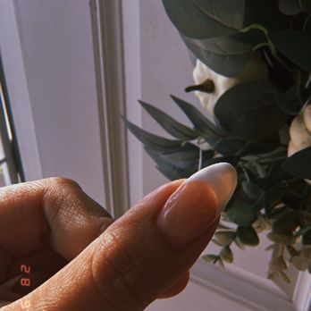 Lush Nail Studio - Uneven application. One nail was completely skipped, i reminded her to not forget my nail - Waxing Near Me - Tustin, California Lush Nail Studio - Uneven application. One nail was completely skipped, i reminded her to not forget my nail - Waxing Near Me - Tustin, California
