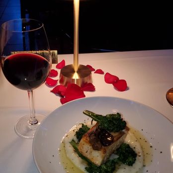 Ocean Prime - Chilean Sea Bass with Cameron Mitchell "Legal Pad" Red Blend Wine - Seafood Near Me - Troy, Michigan