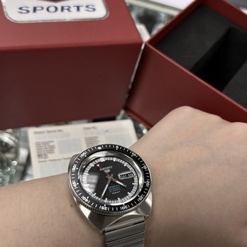 Timeland - Seiko 5 Sports SRPK17 55TH ANNIVERSARY EDITION - Watch Repair Near Me - Los Angeles, California Timeland - Seiko 5 Sports SRPK17 55TH ANNIVERSARY EDITION - Watch Repair Near Me - Los Angeles, California