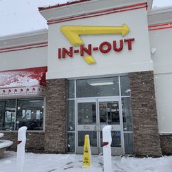 In-N-Out Burger - Outside In-N-Out in February