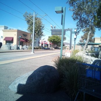 Santee Trolley Square Town Center - The Green line and the orange stop in ElCajon and you must transfer to another train for Santee  that is one car  for Santee. - Shopping Centers Near Me - Santee, California