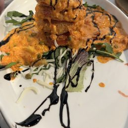 Signature Fried Tomato Tower Signature Fried Tomato Tower