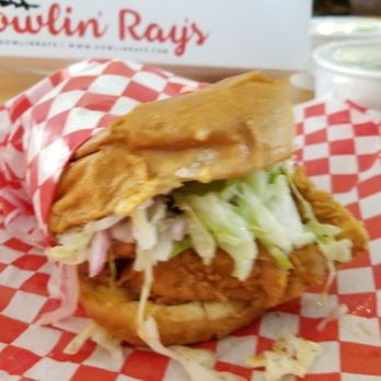 Howlin' Ray's - Chicken sandwich - Country style has zero spicy - Southern Near Me - Los Angeles, California
