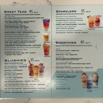 Milk Run - Menu - Coffee & Tea Near Me - Phoenix, Arizona