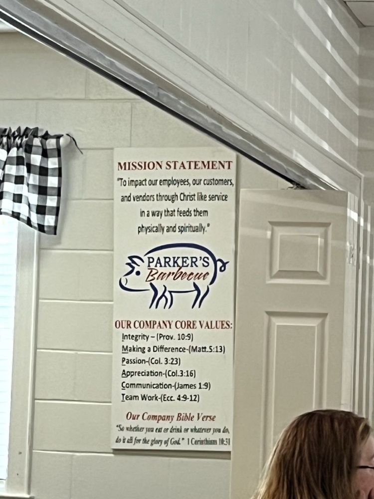 Parkers Barbecue Restaurant