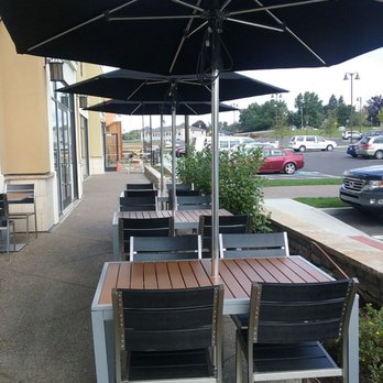 Hello Bistro - New umbrellas just installed! Taking advantage of nice weather while I can! - Salad Near Me - Upper Saint Clair, Pennsylvania