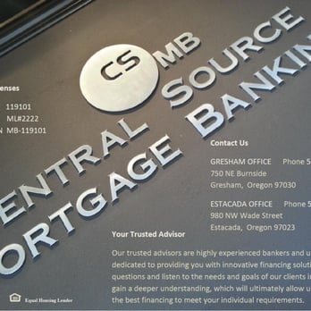 Central Source Mortgage Banking - Mortgage Brokers Near Me - Gresham, Oregon Central Source Mortgage Banking - Mortgage Brokers Near Me - Gresham, Oregon