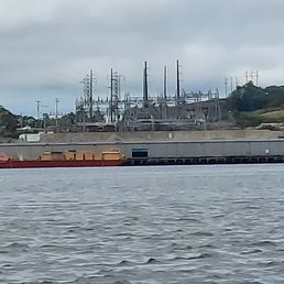 Old paper mill site, Bucksport Maine.