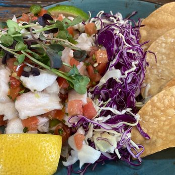Fish Gaucho - Halibut ceviche - Mexican Near Me - Paso Robles, California