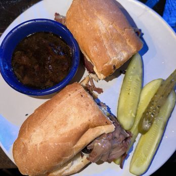 Shiners On The Levee - Brisket Dip - Barbeque Near Me - Newport, Kentucky Shiners On The Levee - Brisket Dip - Barbeque Near Me - Newport, Kentucky