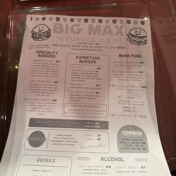 Big Max Burger - Burgers Near Me - Seattle, Washington