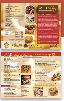 Menu photo 4 Milk and Honey Restaurant at Cascade Atlanta, GA