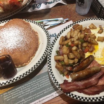 Black Bear Diner - The Grizz, comes with the best pancakes on Earth!! - Diners Near Me - Colma, California