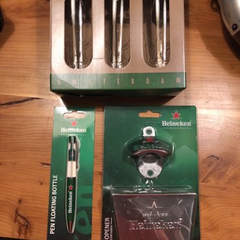 Heineken Experience - Souvenirs from the gift shop - Museums Near Me - Amsterdam, New Hampshire