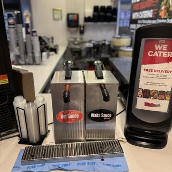 WaBa Grill - The sauce dispenser 3.15.25 - Fast Food Near Me - Anaheim, California