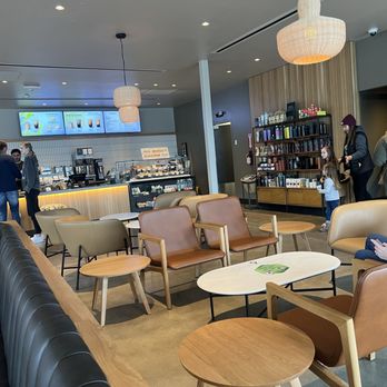 Starbucks - a coffee shop with people sitting at tables - Coffee & Tea Near Me - Kelso, Washington