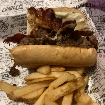 Charleys Cheesesteaks - BACON 3 CHEESESTEAK - Cheesesteaks Near Me - York, Pennsylvania
