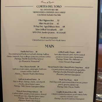Casa Del Toro - Menu (8/22/24) - Latin American Near Me - Hayward, California Casa Del Toro - Menu (8/22/24) - Latin American Near Me - Hayward, California