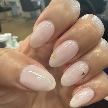 Crystal Nails & Spa - Milky Pink by Nanie - Nail Salons Near Me - Rancho Cordova, California
