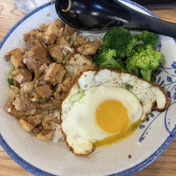 LuckyFolds Dumpling House - Very small meat portion size in the pork belly bowl. Left hungry and would not recommend this option - Chinese Near Me - Springfield, Virginia