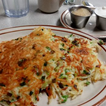 Vidlak's Brookside Cafe - German potato pancakes....yum! - American Near Me - Omaha, Nebraska