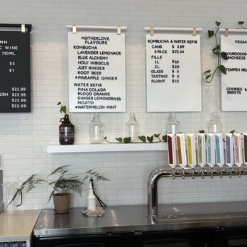 MotherLove Ferments - Flavours and prices - Juice Bars & Smoothies Near Me - Kelowna, British Columbia