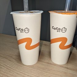 CoCo Fresh Tea & Juice - Lemon King & Brown Sugar Milk Tea