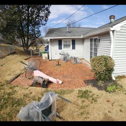 Ab Solution Home Services - Before paver patio.