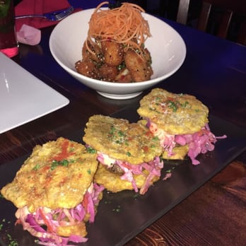 Travesias - Calamari and chimi sliders - Latin American Near Me - Bronx, New York Travesias - Calamari and chimi sliders - Latin American Near Me - Bronx, New York