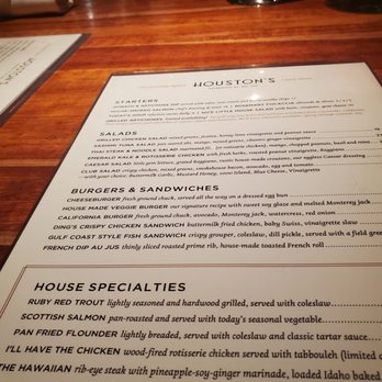Houston's Restaurant - Menu - American Near Me - Hackensack, New Jersey Houston's Restaurant - Menu - American Near Me - Hackensack, New Jersey
