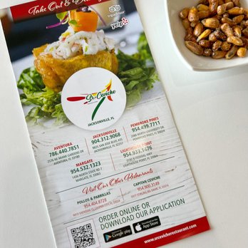 Sr. Ceviche - Menu - Peruvian Near Me - Jacksonville, Florida Sr. Ceviche - Menu - Peruvian Near Me - Jacksonville, Florida