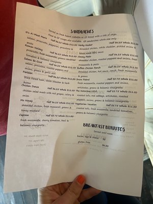 Menu photo 5 Dough a Deer Old Forge, NY