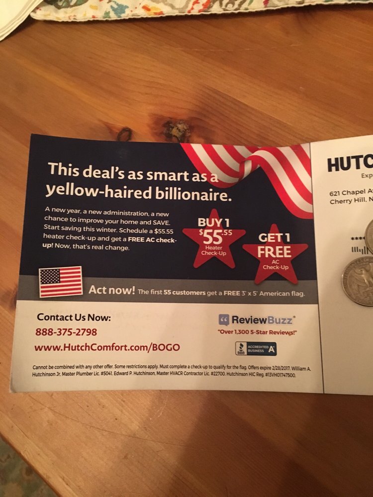 Slide of Hutchinson - Air Conditioning, Plumbing & Heating