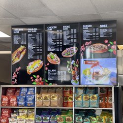 Super Subs - Menu