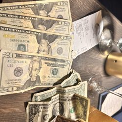 Money and a bill
