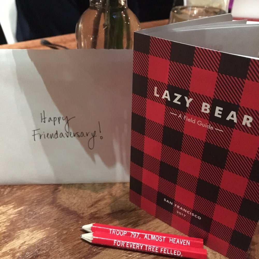 Lazy Bear - So fun - New American Near Me - San Francisco, California Lazy Bear - So fun - New American Near Me - San Francisco, California