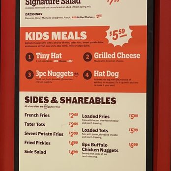 Hat Creek Burger Company - Menu - Burgers Near Me - Rowlett, Texas